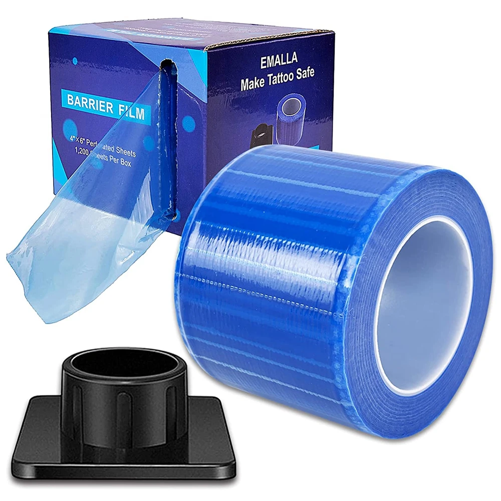 

Barrier Film Dental Barrier Film Roll 1200 Sheets Dental Film Barrier Tape 4'' x 6'' Thick Disposable Protective PE Film Supply