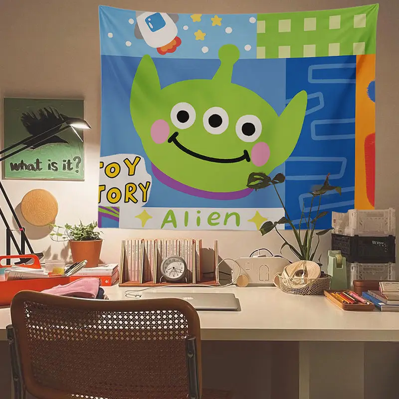 Фон История игрушек ткань с тремя глазами спальня студенческий макияж общежитие