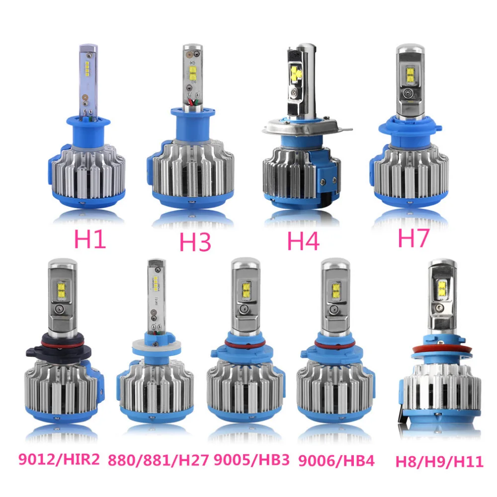 

Автомобильная суперъяркая Лампа 6000 лм 9005 K H1/H3/H7/H8/H9/H11/9006/HB3/880/HB4/881/9012/H27/HIR2/H4, автомобильная фара автоматическая передняя лампа