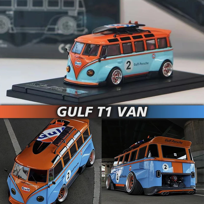 

Либерти 1:64 перф T1 широкий кузов фургон Бесплатная доска для серфинга коллекция моделей автомобилей Миниатюрные модели искусственных автом...