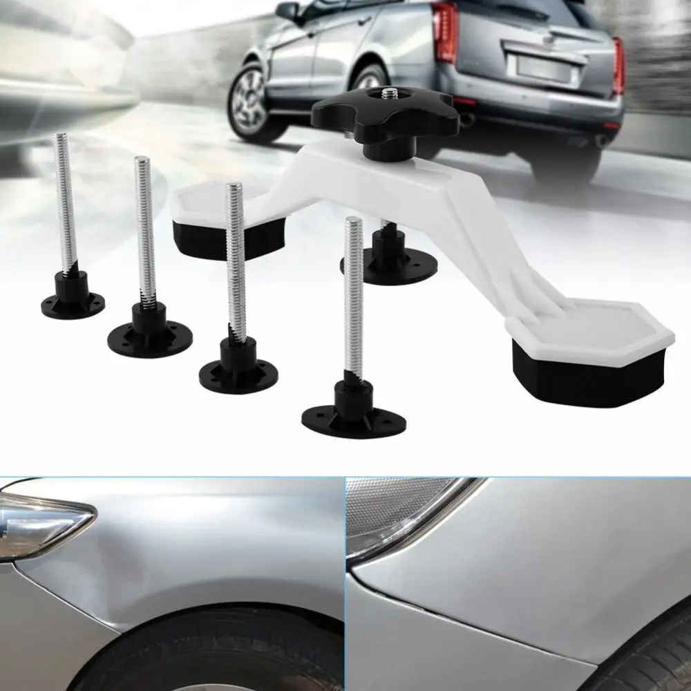 

Universal Car Dent Repair Body Damage Fix Tool Pulling Bridge Puller Dent Removal Glue Tabs Hand Repair Tools Kit Paintless