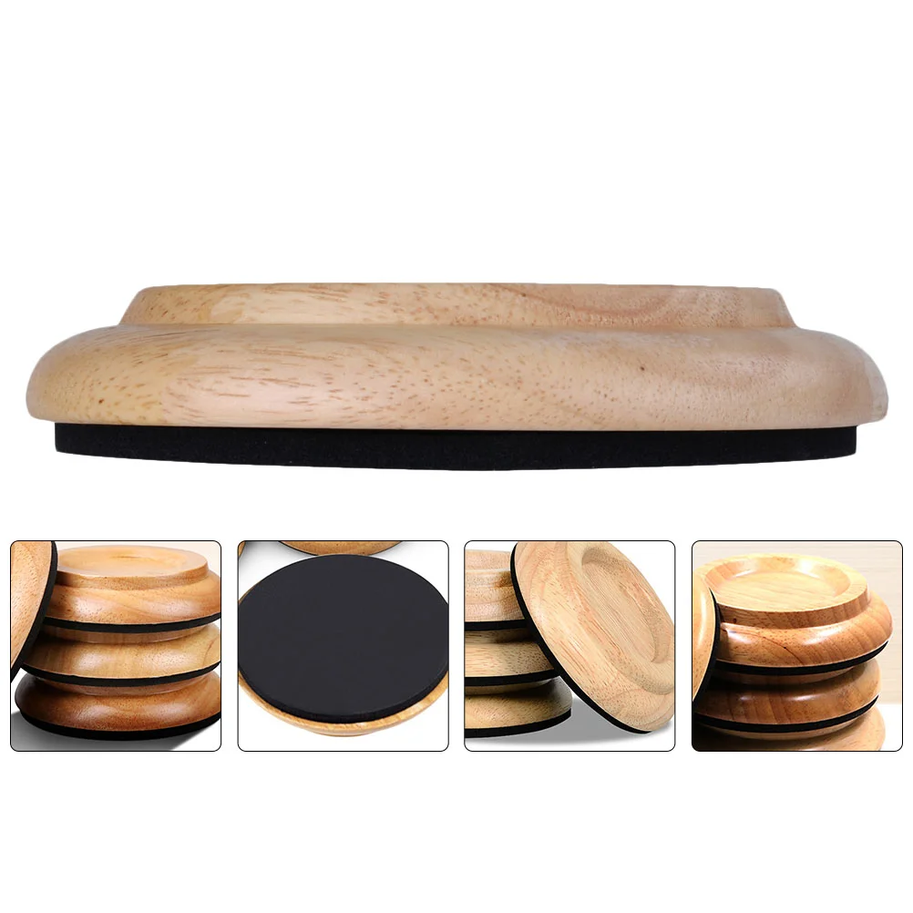 

4pcs Professional Piano Leg Pads Useful Piano Caster Wood Protective Mat