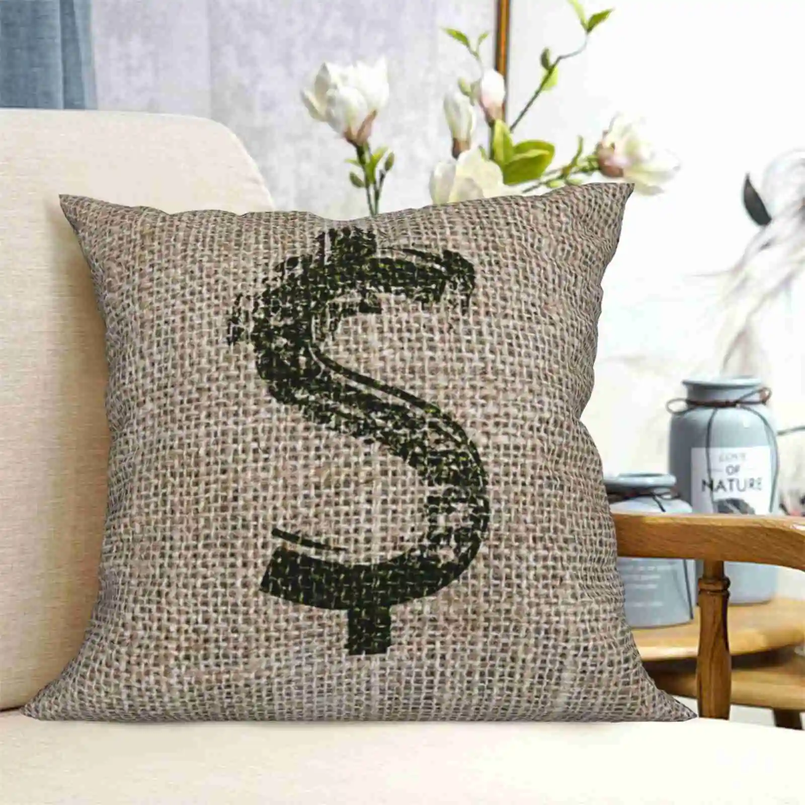 Наличная сумка Roufxis для спальни офиса наволочка обнимания денег мешковины