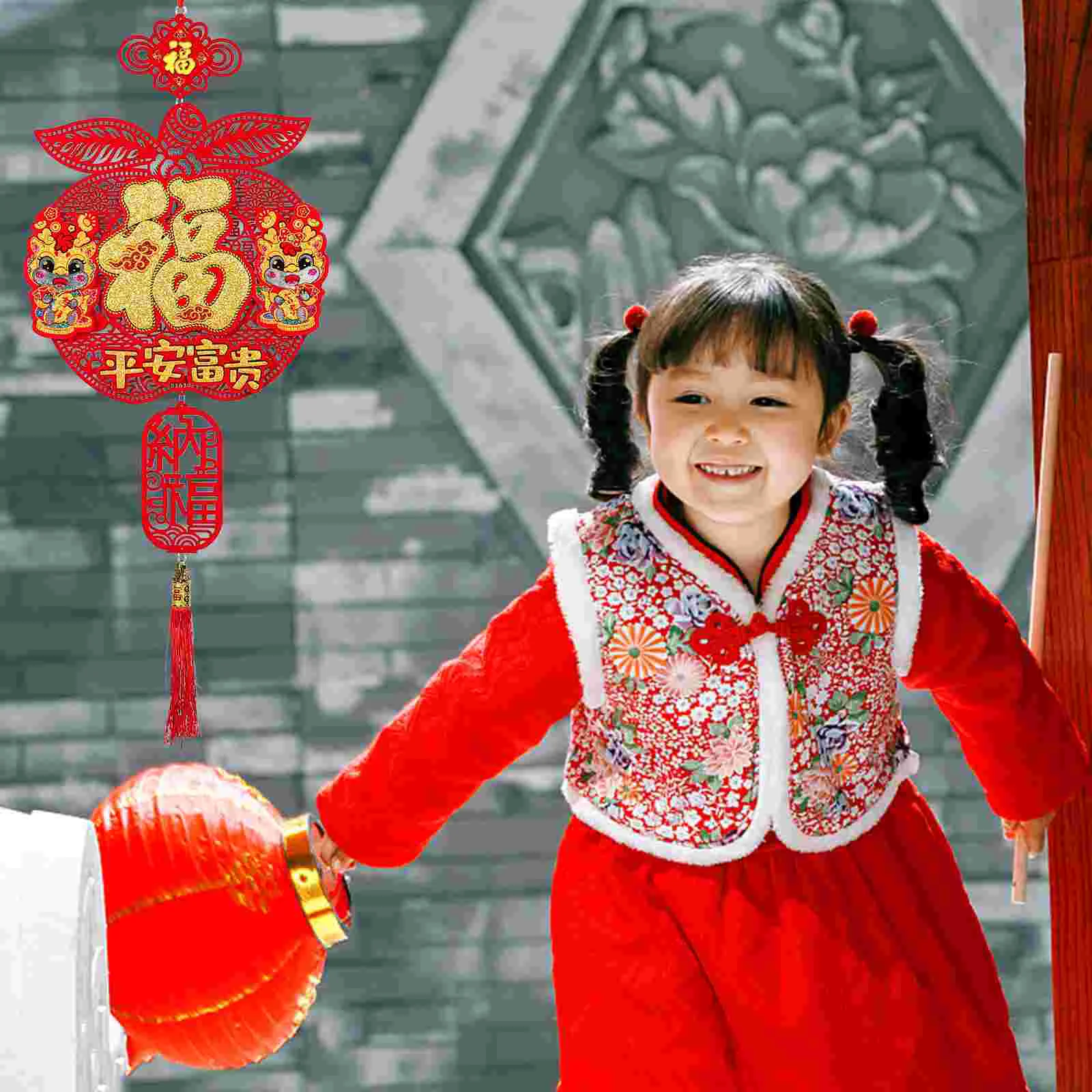 

Подвеска для весеннего фестиваля, оригинальные дизайнерские украшения для интерьера, комнатные горшечные украшения