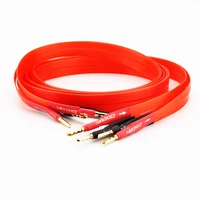 nordost red dawn speaker cable flatline loudspeaker cable silver plated 99 9999 ofc audiophile hifi audio cable amplifier