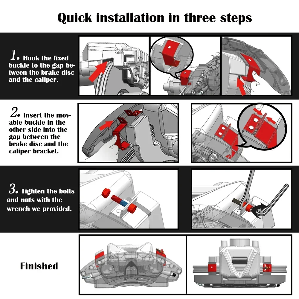 Обложка тормозного суппорта для Hyundai алюминиевый корпус Sonata Verna MISTRA Celesta Elantra Accent