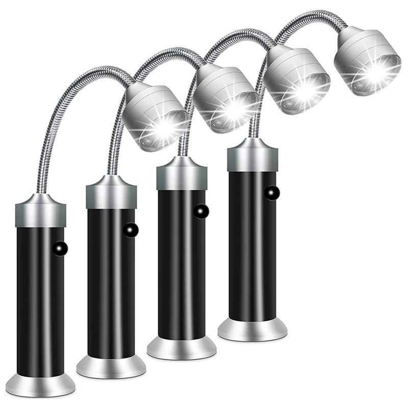 

Promotion! 4PCS BBQ Grill Light Lamp Magnetic Base Super Bright LED Barbecue Grilling Lighting Outdoor Grill Light Accessories