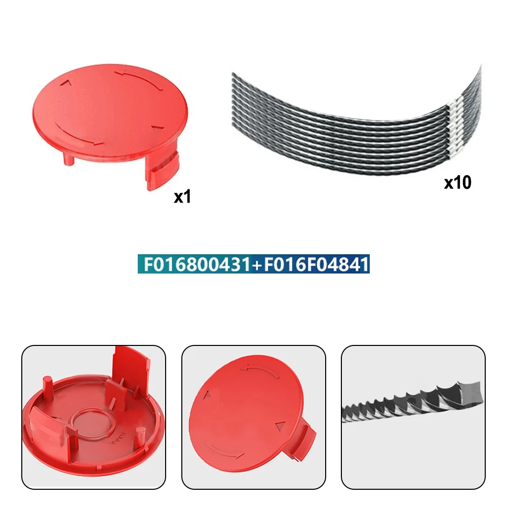 

Trimmer Cover Trimmer Lines F01680043 F016F04841 Garden Tool Grass Cutter Lawn Trimmers Replacement Strimmer Accessories