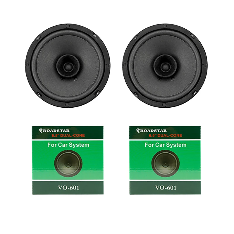 4/5/6.5 Inch Car Speakers Coaxial Green Subwoofer Universal Automotive Audio Full Range Frequency Stereo Speaker