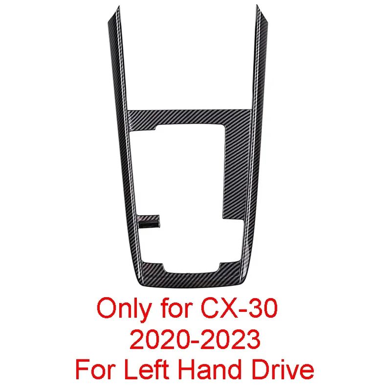 Декоративная рамка центральной консоли, накладка панели переключения передач для Mazda CX-30, аксессуары 2020 2021 2022 2023 (не для Mazda 3)