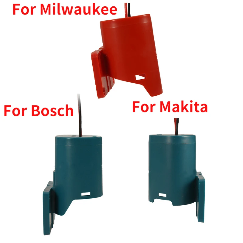 

For Bosch/Milwaukee/Makita Adapters 10.8-12V Battery Power Connector Adapter Dock Holder 14 Awg Wires Connectors Blue Adapter