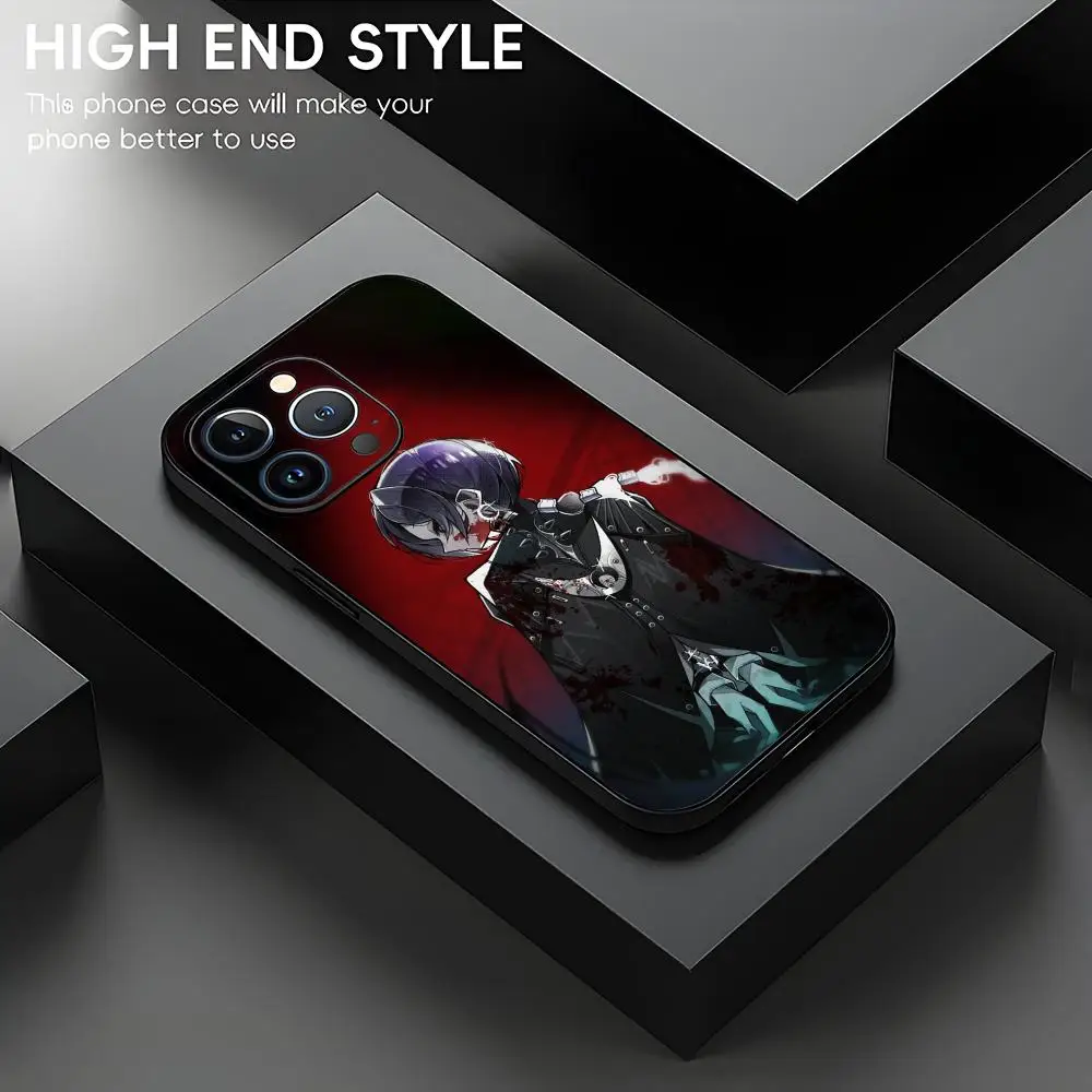 Фото Модный противоударный чехол Promeia Zero Zon для iPhone 17 Air, 16, 15, 14, 13, 12, 11 Plus, Mini, Pro, Max, черный №3
