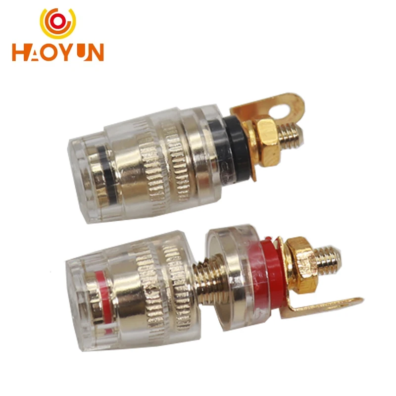 【10-1 шт.】32 5 мм 4 клемма для переплета тест динамика разъем типа банан усилителя