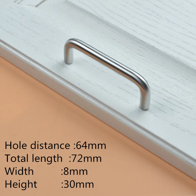 

Дверные ручки из нержавеющей стали серебристого цвета U-типа