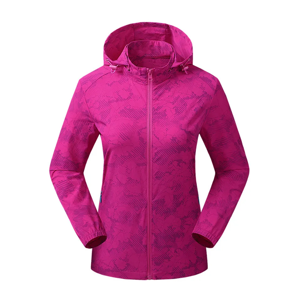 

Outdoor Hiking Camping Camo Jacket Ultra-light Summer Travel Men Women UV-Proof Waterproof Breathable Bike Quick Drying Coat