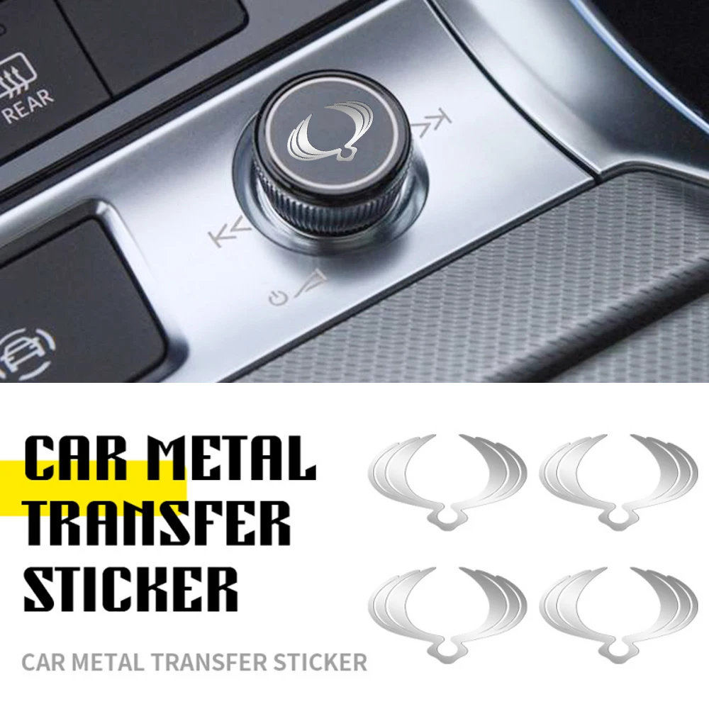 

10pcs Metal Car Body Sticker Custom Emblem Decor Auto Accessories For Ssangyong Actyon Rexton Korando Musso Kyron Tivoli XLV