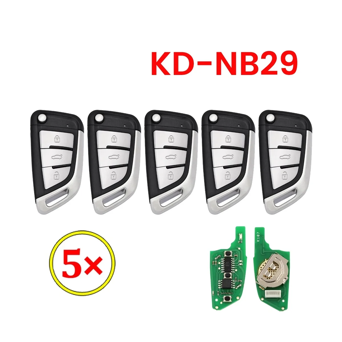 5 шт./партия KEYDIY NB29 металлическая кнопка NB KD дистанционный Автомобильный ключ для