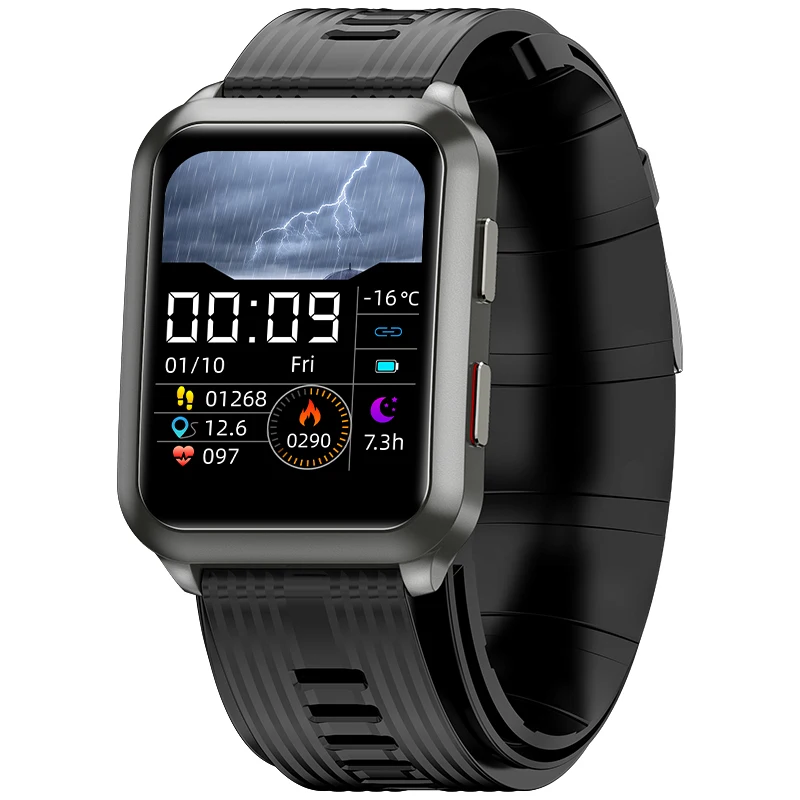 

New Arrivals 2023 Temperature Monitoring Blood Pressure Wrist Smart Watches With Full Wrapped Airbag Pressurization