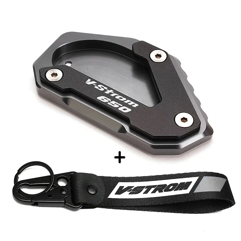 

Для SUZUKI Vstrom 650 dl650 650 XT dl V-STROM 2012-2022 мотоциклетный брелок для ключей, подставка, боковая подставка, увеличитель VStrom 650