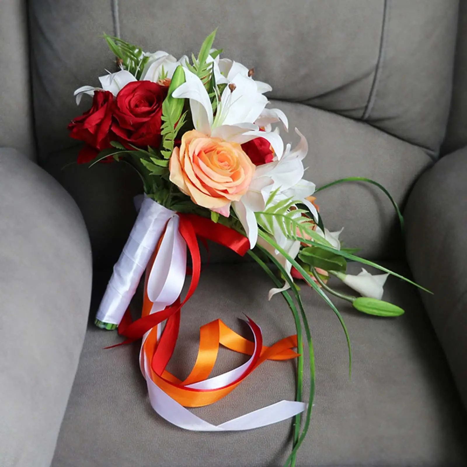 

Wedding Bridal Bouquet Artificial Flowers for Valentine'S Day Party Festival Decorations