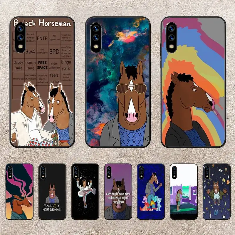 

Cartoon B-BoJacks Phone Case For Huawei P10 P20 P30 P50 Lite Pro P Smart Plus Cove Fundas