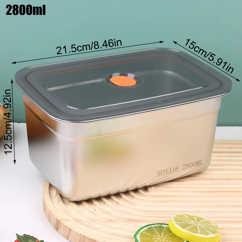 

Контейнер для хранения продуктов из нержавеющей стали 316