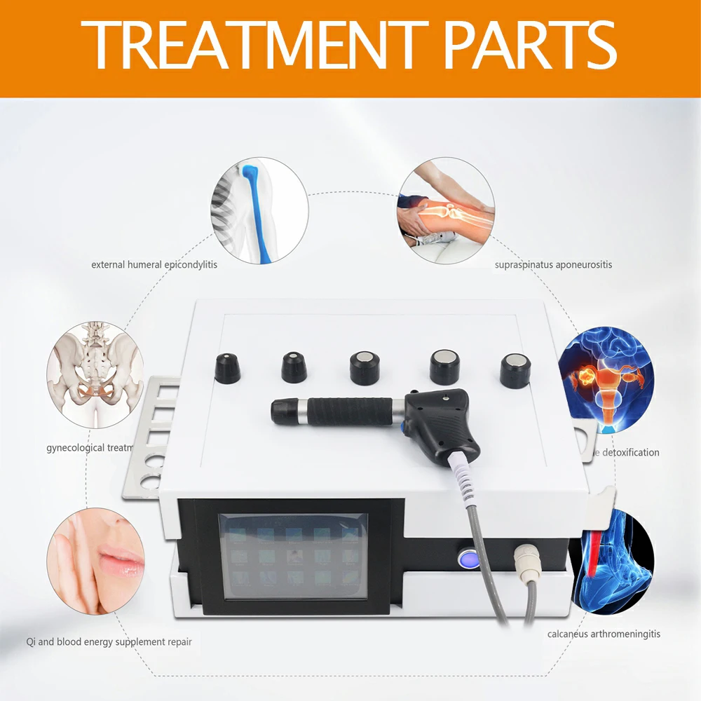 Профессиональный пневматический аппарат для ударно-волновой терапии лечения ЭД