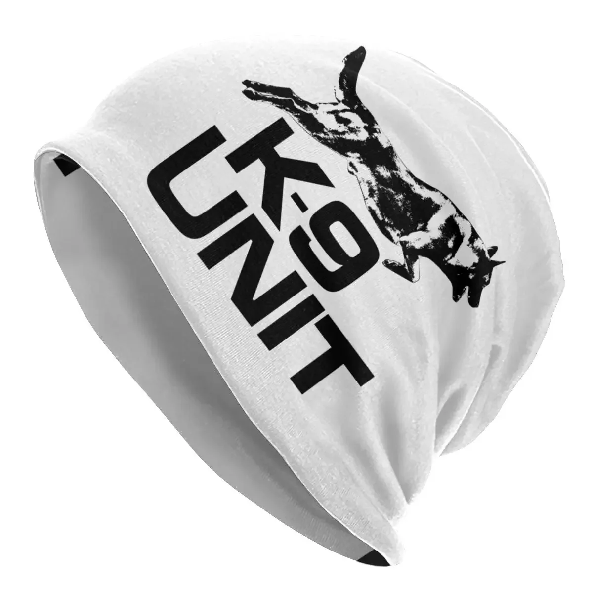 Пользовательские K9 Unit Malinois Bonnet Femme крутая вязаная шапка для женщин и мужчин