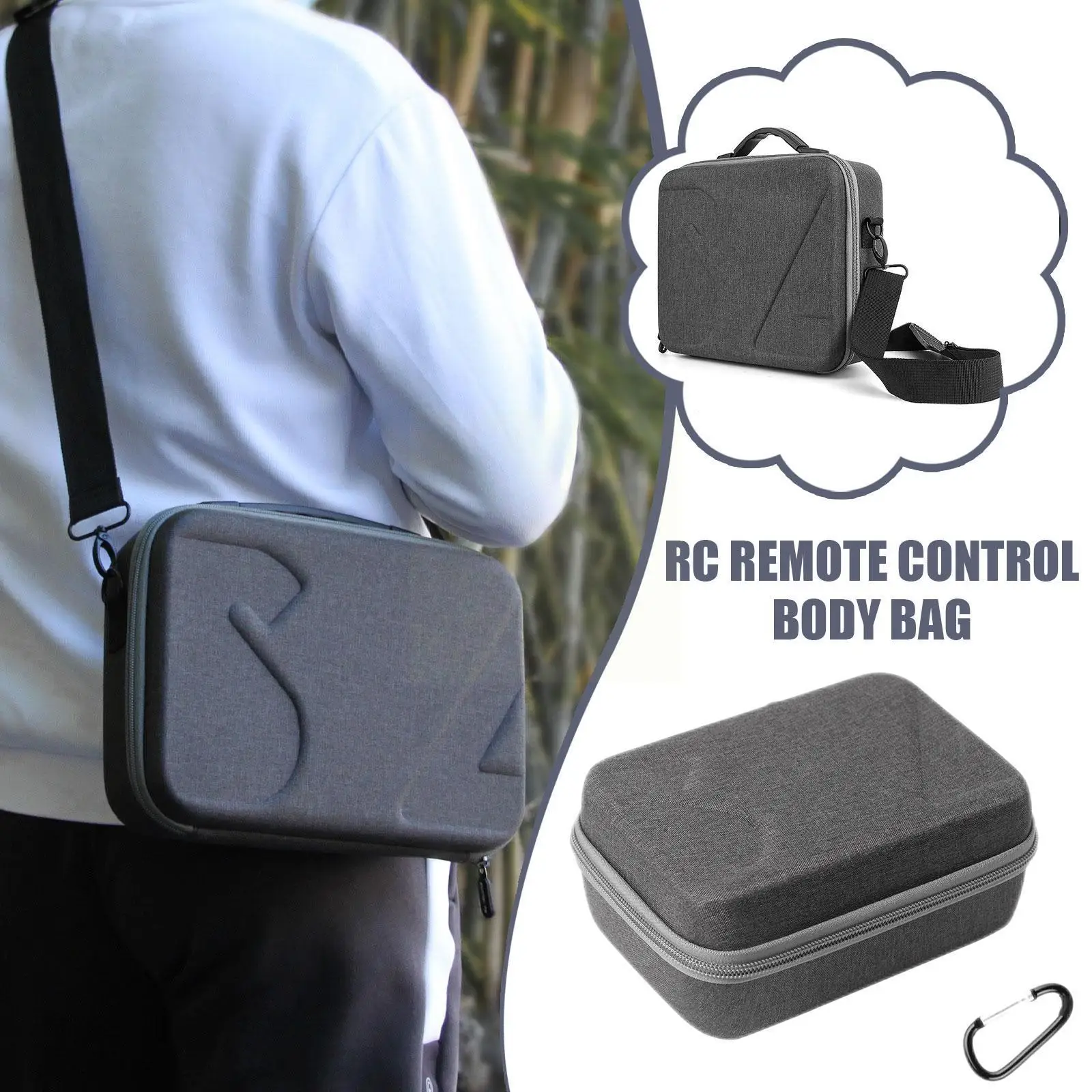 

Drone Remote Control Storage Bag For DJI Mini 3 Pro Carrying Case For DJI RC Remote Controller Body Handbag Drone Accessory F4S7