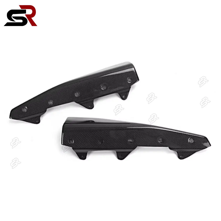 BMW 2-серия M2 F87 M2C 2014-2019 отделение faldón lateral de fibra carbono Real labio parachoques Canards 2 шт.
