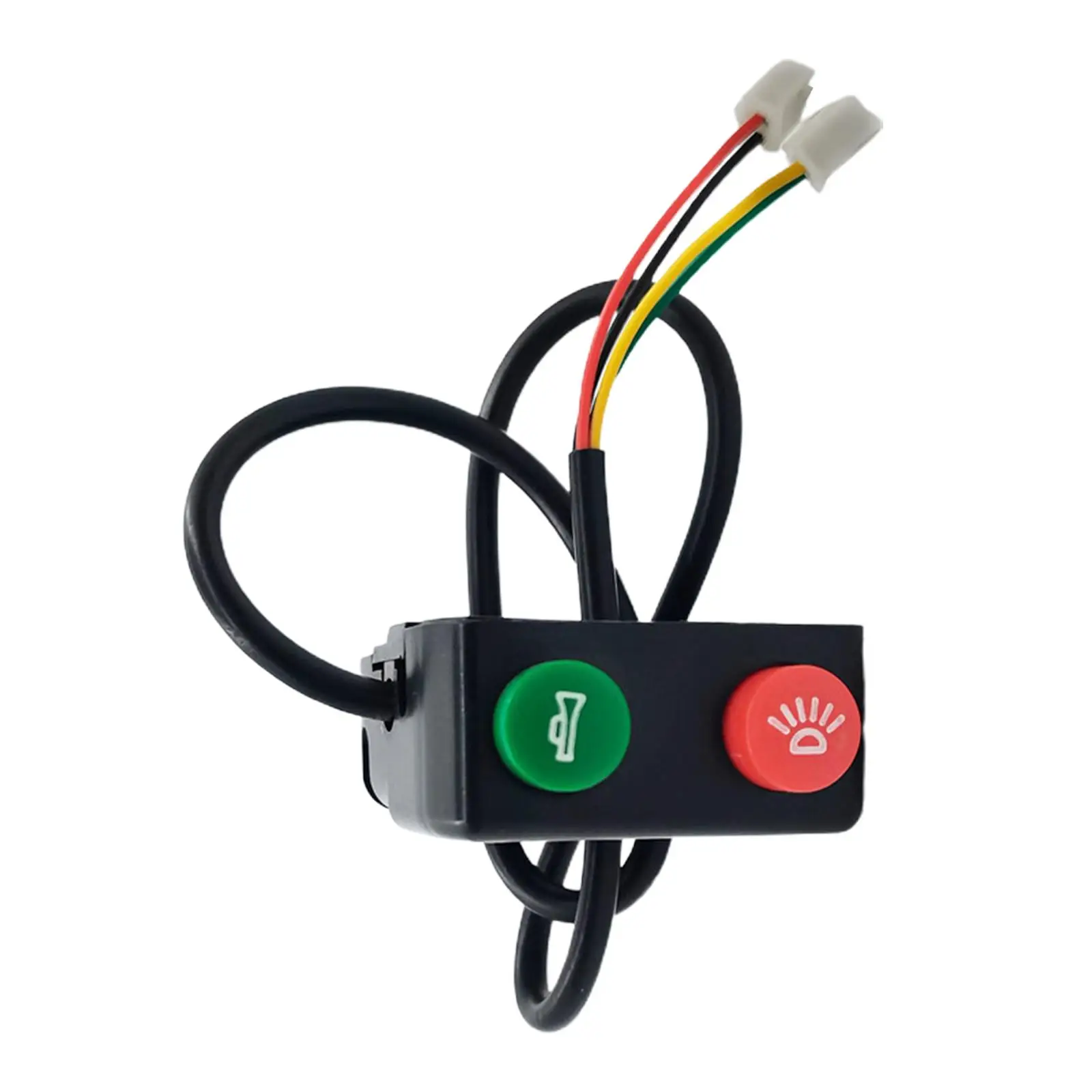 

Motorcycle Motorcycle Handlebar Mount Switch Accessories Red Green Button 22mm Handlebar Switch Handlebar Headlight Start Switch