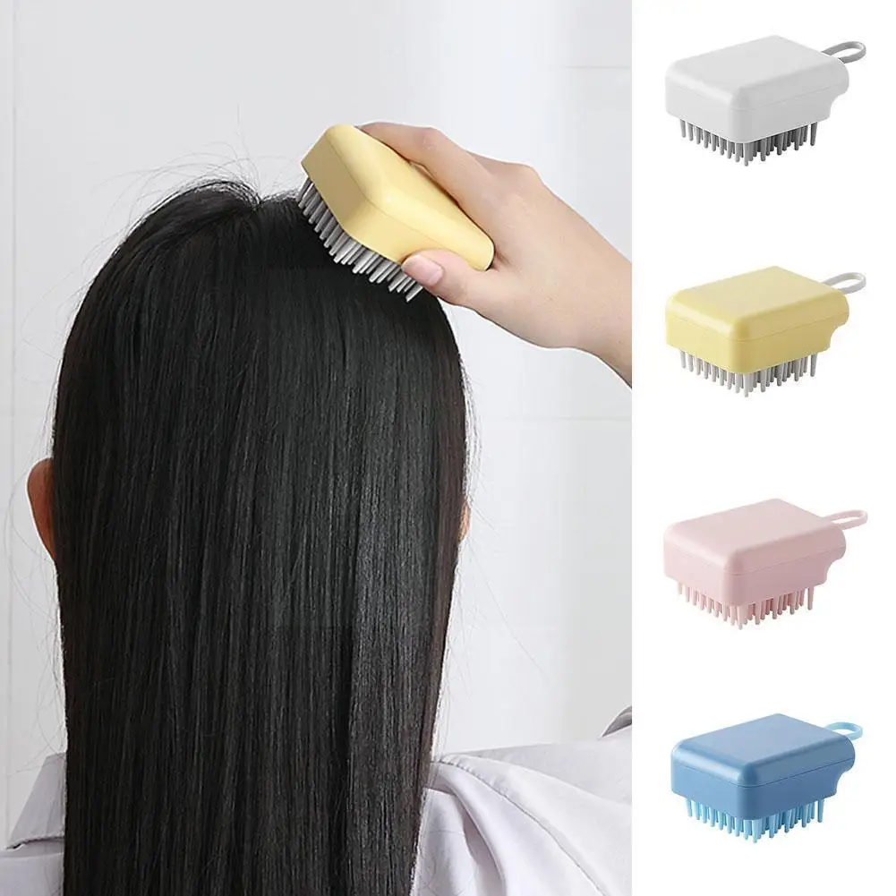 

1pcs Multifunctional Handheld Massage Brush Scalp Massager Head Shampoo Comb Hair Brush Massager Cleaning Comb L9G2