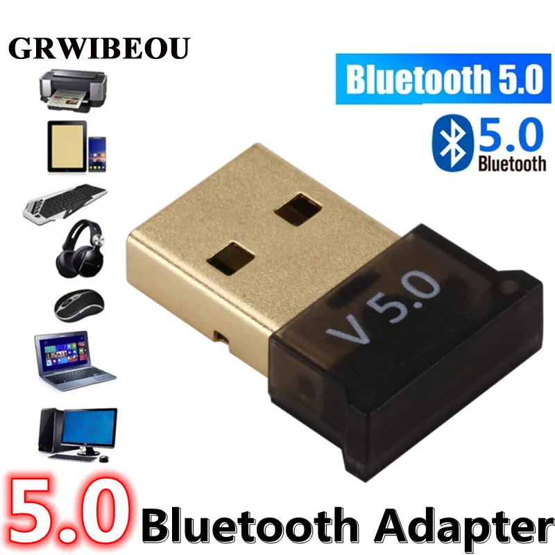 Фото USB Bluetooth 5 0 адаптер приемник CSR аудио беспроводной для компьютера ПК ноутбука c |