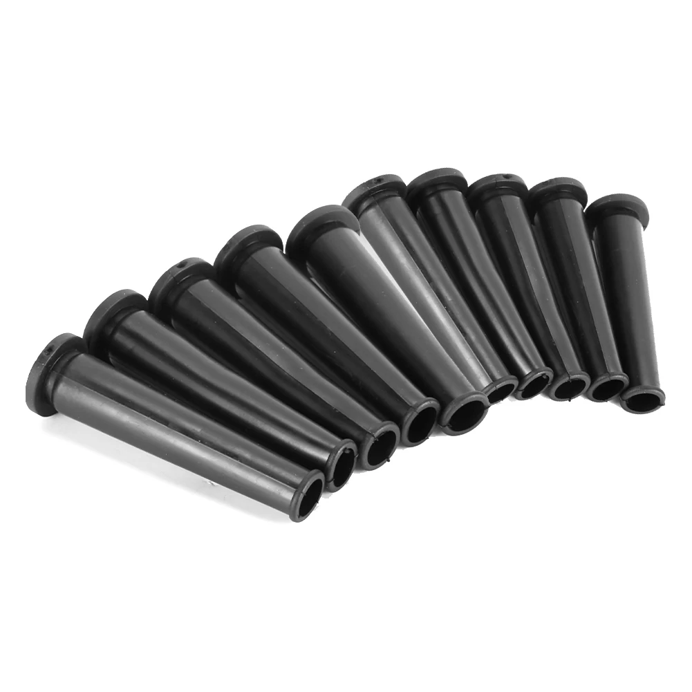 

Angle Grinder Protector Cable Sleeve 10pcs 9mm/0.35Inch Black Rubber Wire Protector Electic Drill Wire Protection