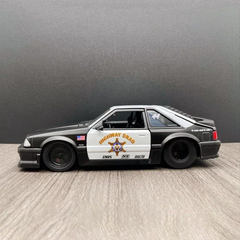 JADA 1:24 Ford Mustang GT 1989 металлическая модель автомобиля