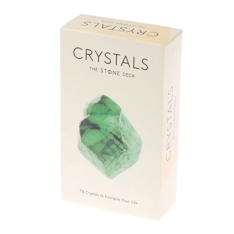 

New Crystals The Stone Deck Tarot Card High Quality Card Game Board Games For Fate Divination Party Entertainment