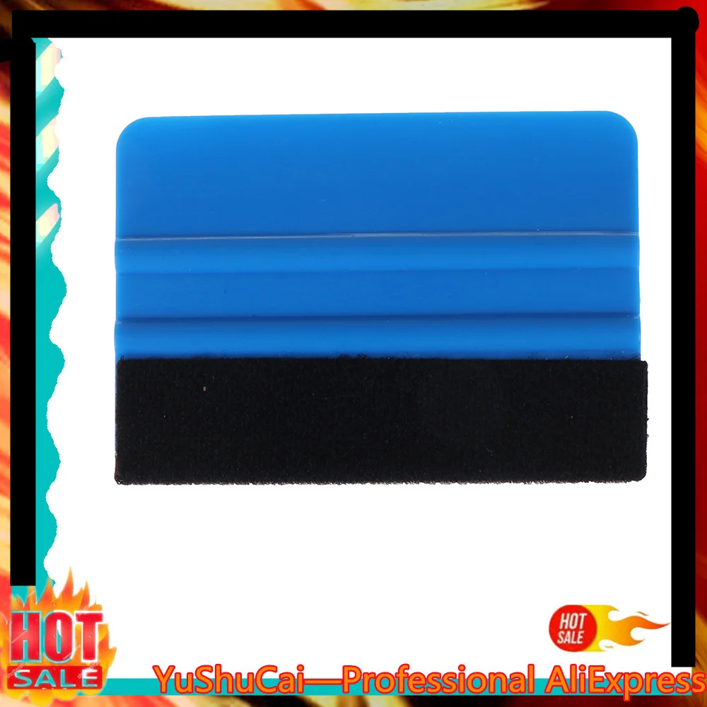 

Vinyl Car Film Card Squeegee Car Foil Wrapping Suede Felt Scraper Double Suede Layers Felt, More Soft, More Durable