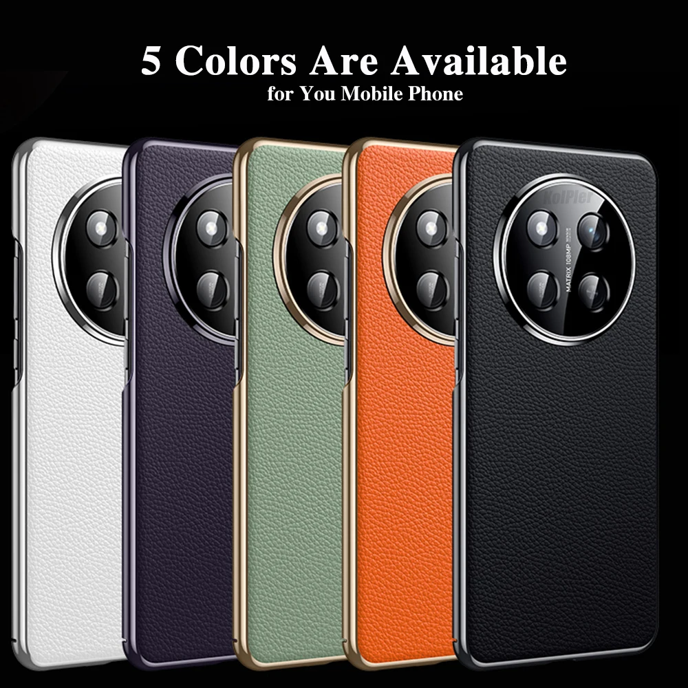 Оригинальный жесткий чехол для ПК HONOR X9C/X60PRO роскошный защитный объектива