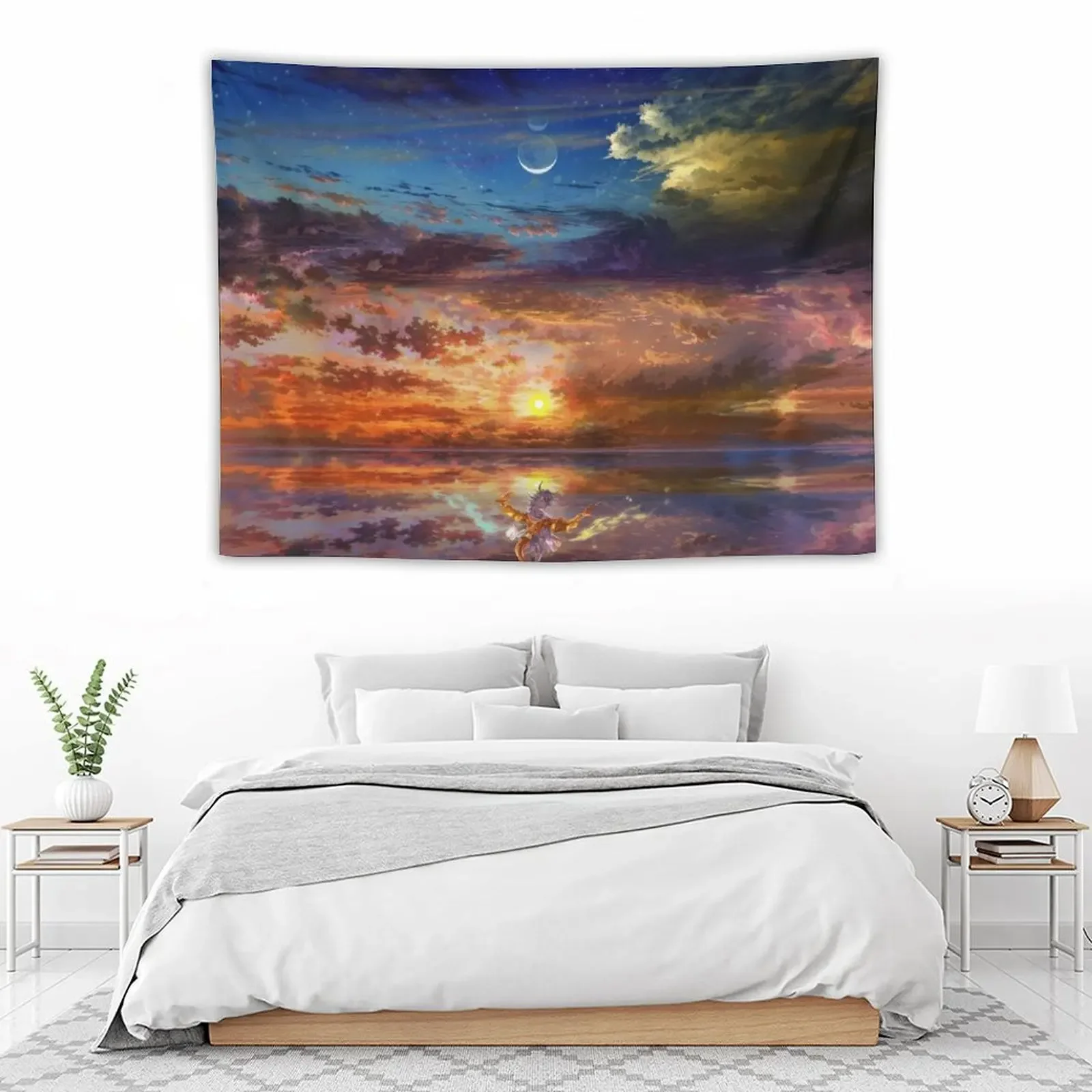 Гобелен с драконом для девочки заката предметы украшения комнаты декор девочек