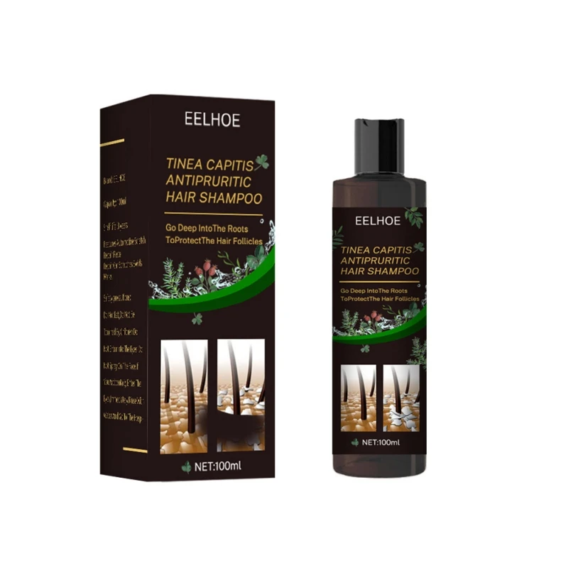

Sdattor 100ml Relieve Itching Dandruff Shampoo Organic Natural Dispel Tinea Capitis Triple Hair Care Nutrition Beauty Health Maq