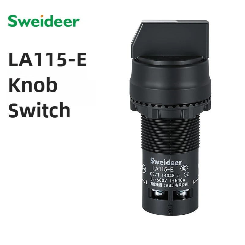 

Встроенный кнопочный переключатель Suowei с плоской головкой, кнопка самовозвращения, кнопка аварийной остановки, ручка переключателя E3