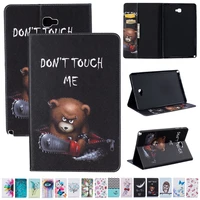 leather soft silicone phablet case for samsung galaxy tab a 10 1 2016 t580 t585 p580 p585 p585y samsung tab a 10 1 2016 cover