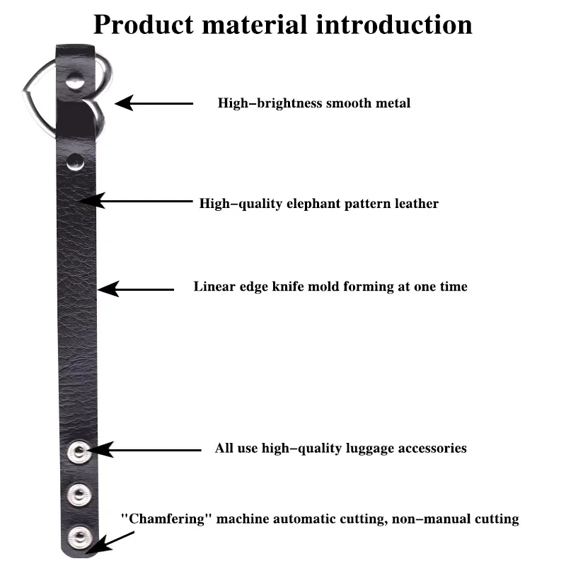 

Choker Women Necklaces Punk Gothic PU Leather Chain Heart Buckle Collar Necklace Party Jewelry Decoration Choker Collar