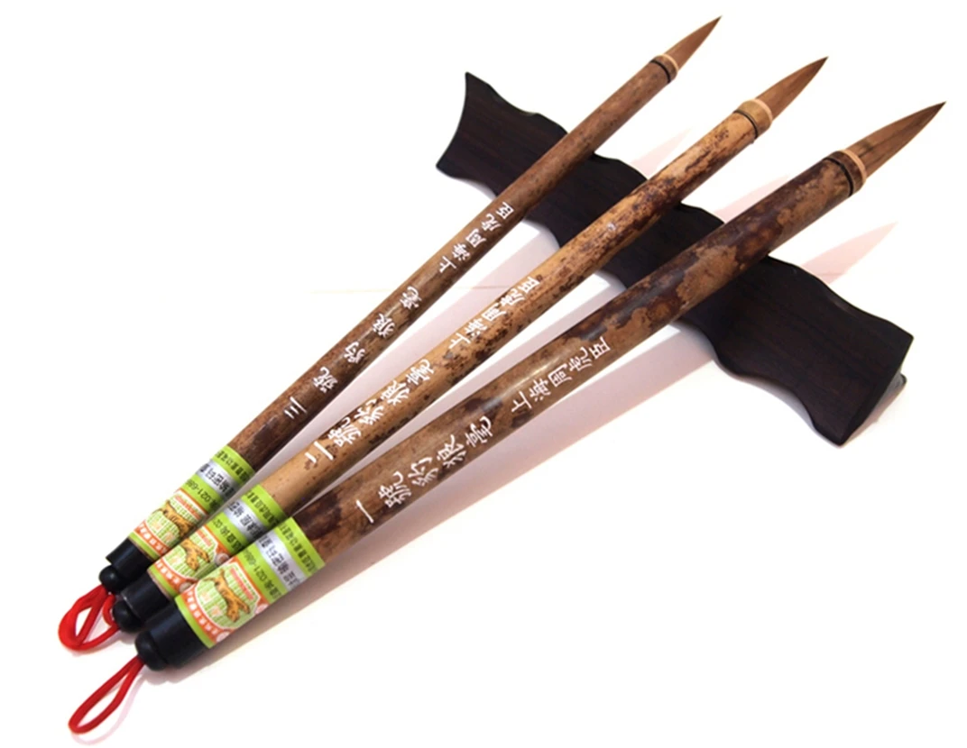 S M L Chinese Famous Brand Tiger Handmade Art Water Ink Painting Calligraphy Sumi-e Sumi Brush BaoLanghao Wolf  Hair (art.: 7ae2cf587) - 7ae2cf587