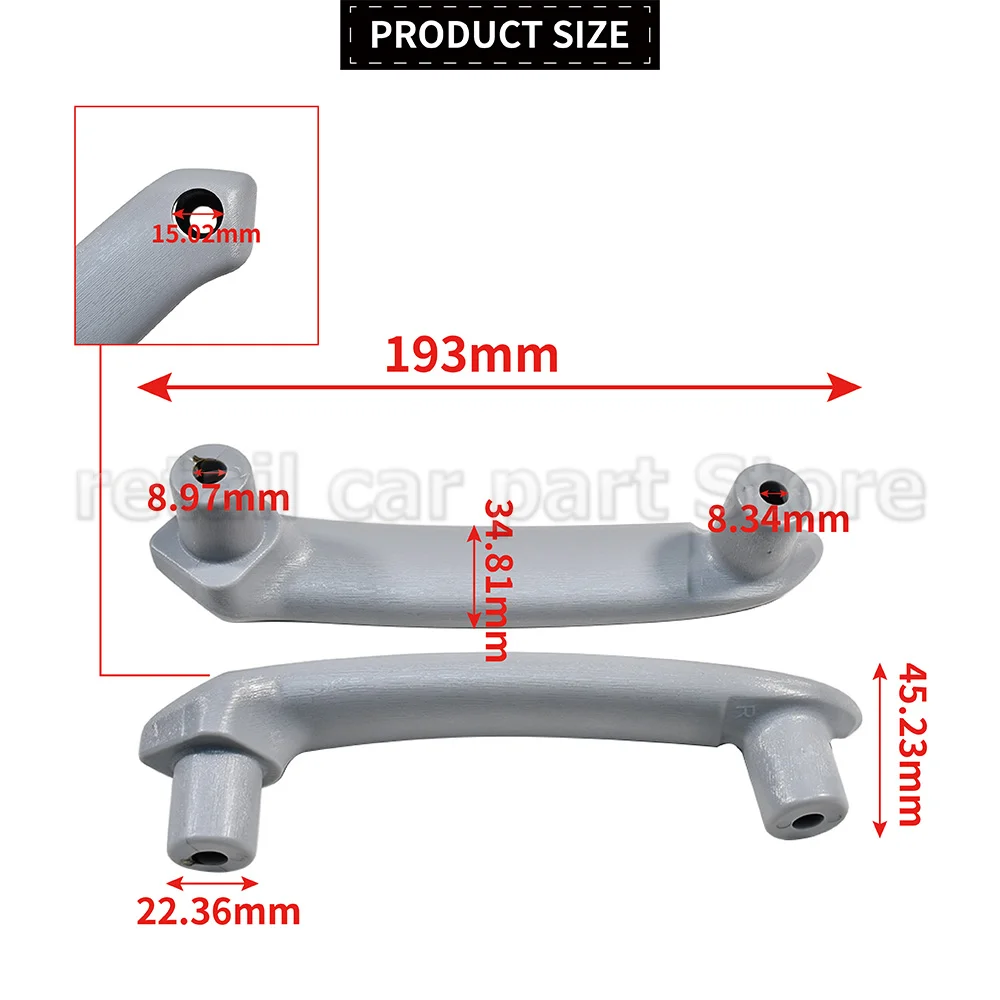 

6X 0867180 B 6X 0867179 B 1 пара внутренних дверных ручек автомобиля для VW Lupo 1999-2006 годов для Seat Arosa 1997-2005 гг.