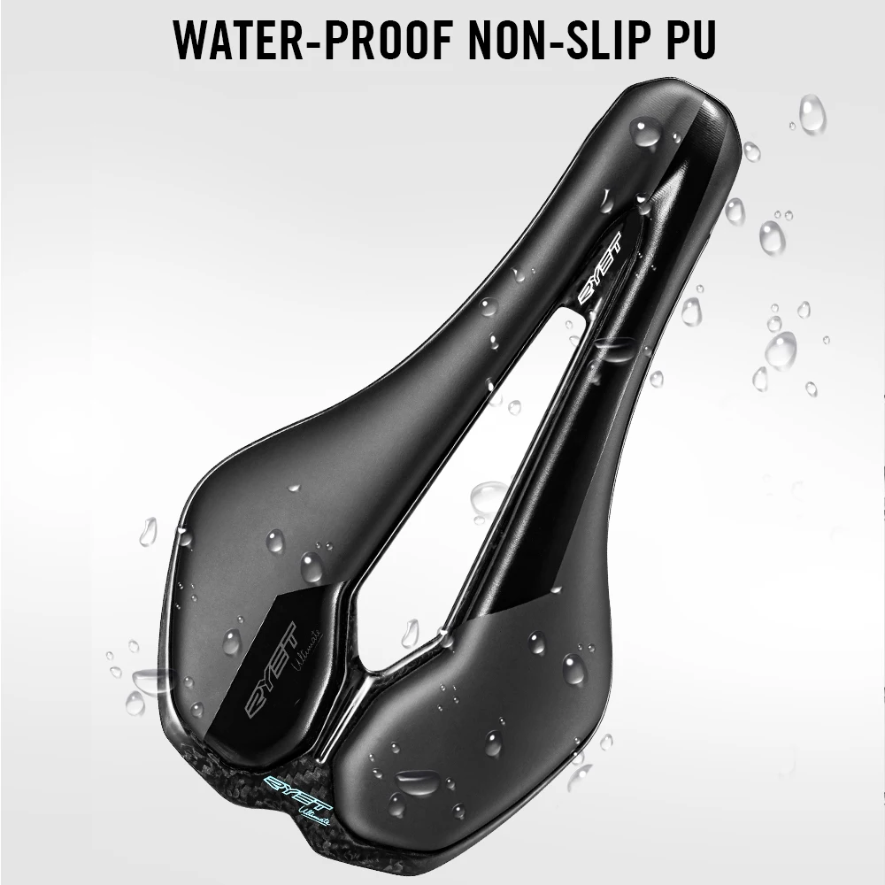 Сверхлегкое велосипедное седло RYET из углеродного волокна с 3D принтом 156 г
