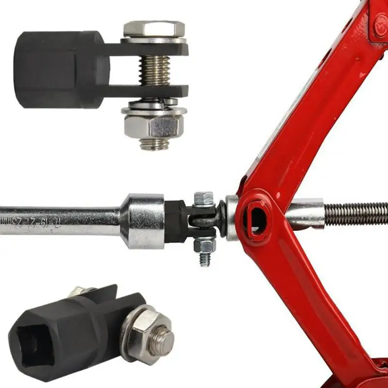 

Scissor Jack Adaptor 1/2 Inch Drive Impact Wrench Tool Scissor Mechanical Jacks Connector Universal Car Repair Disassembly Tools