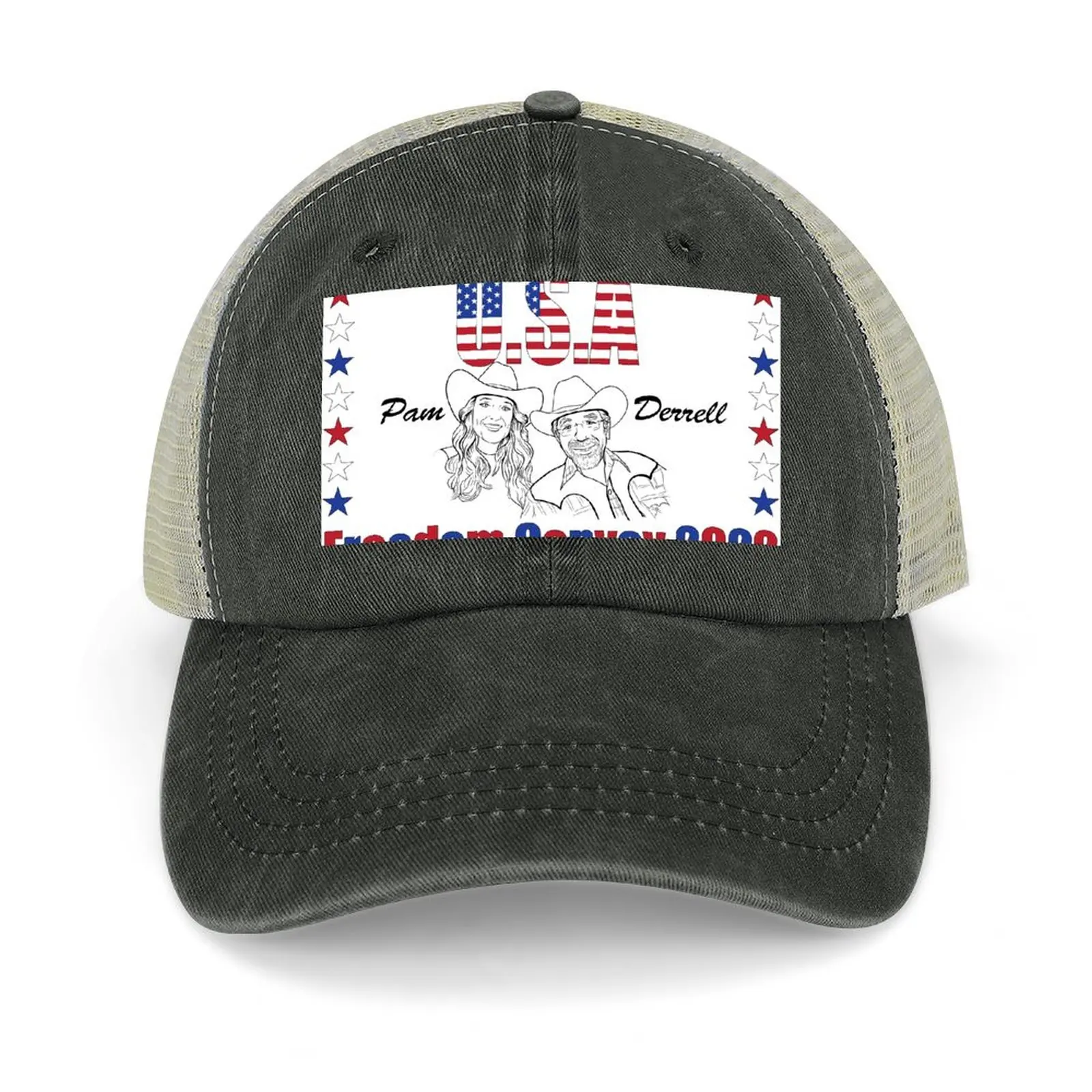 США Freedom Convoy 2022-пам-деррелл Ковбойская шапка Спортивная Кепка дикий шар роскошная