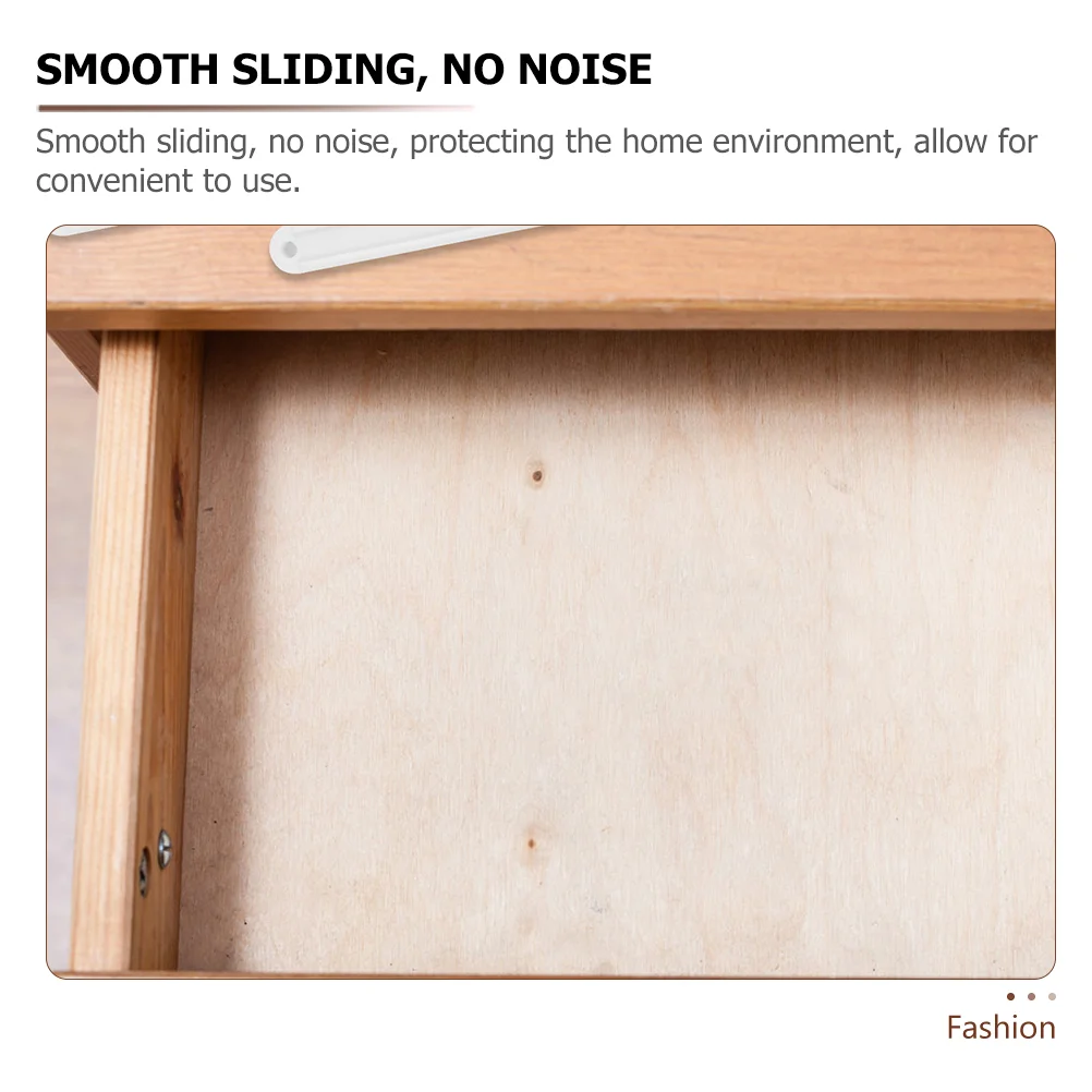 2 шт. пластиковые направляющие для ящиков туалетного столика и скольжения мягкие