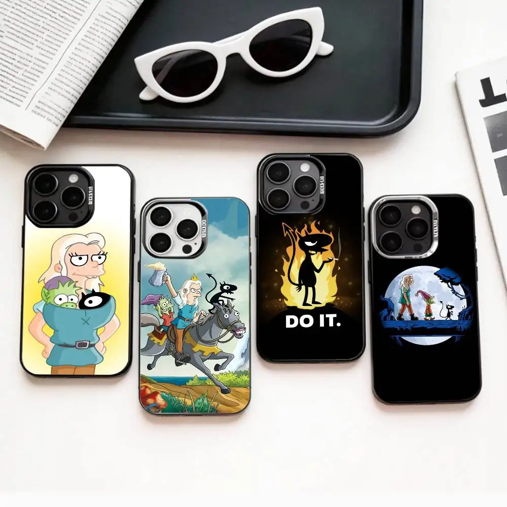 Фото Чехол для телефона Fantasy D-Disenchantment для iPhone 17, 16, 15, 14, 13, 12, 11 Plus, Pro Max, цветной, с серебряным покрытием внутри №1